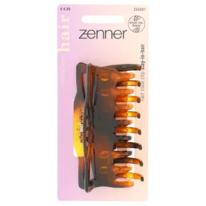 ZENNER HAARSIERKLEM STAY IN HAIR GROOT BRUIN