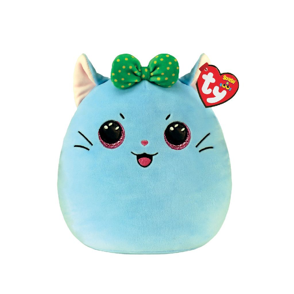 TY Squish a Boo Knuffelkussen Kat Kirra 23x19x12 cm - Afbeelding 2
